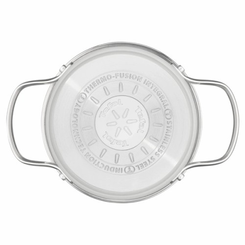 Каструля Tefal Minis, з кришкою,1л, нержавіюча сталь, скло (H8743155)