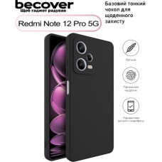 Чохол до мобільного телефона BeCover Xiaomi Redmi Note 12 Pro 5G Black (708814)