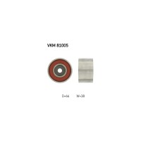 Ролик натягувача ременя SKF VKM 81005