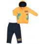 Спортивний костюм дитячий Breeze з динозавриком (13419-86B-yellow)