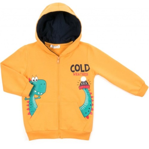 Спортивний костюм дитячий Breeze з динозавриком (13419-86B-yellow)