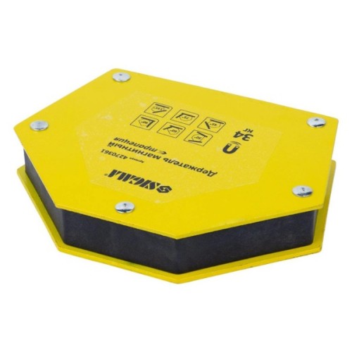 Магніт для зварювання Sigma трапеція 34кг 105x65x65x45мм (30,45,60,75,90,135 °) (4270361)