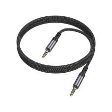 Кабель мультимедійний 3.5mm M to 3.5mm M 1.0m grey BOROFONE (6941991118968)