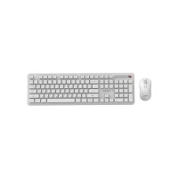 Комплект Gembird Slim Pro Business Wireless White (KBS-WPS-01-W-CYRL)