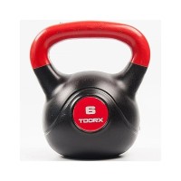 Гиря Toorx PVC 6 кг Black/Orange (KRP-6) (931126)