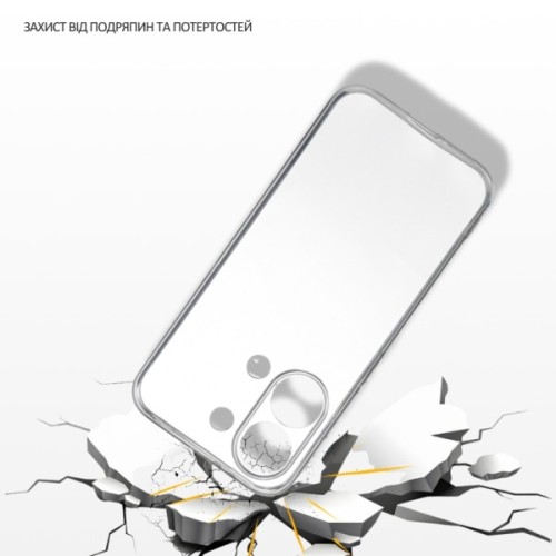 Чохол до мобільного телефона BeCover Silicone Poco X8 Pro Max Transparent (716021)