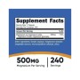 Вітамінно-мінеральний комплекс Nutricost Магнієвий комплекс, 500 мг, Magnesium Complex, 240 капсул (NCS67277)