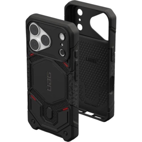 Чохол до мобільного телефона UAG Monarch Pro Magsafe iPhone 18 Pro Kevlar Black (114569113940)