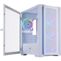 Корпус для ПК 1stPlayer T4-WH-4FS7-W