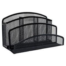 Настільний набір H-Tone металевий, 22,2 х 12 х 10,8 см, чорний (JJ41213)