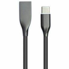 Дата кабель USB 2.0 AM to USB-C 1.0m black PowerPlant (CA911240)