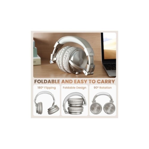 Навушники OneOdio Studio Pro C Bluetooth+3,5мм Silver (Pro C Silver)