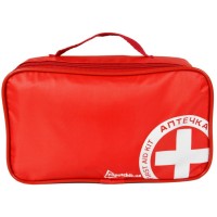 Автомобільна аптечка Poputchik -1 (АМА-1) згідно ДСТУ 3961-2000 футляр м'який червоний 25х1 (02-010-М)