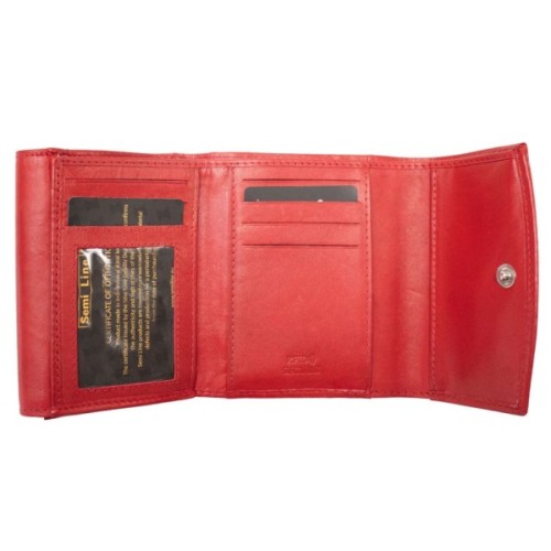 Гаманець Semi Line RFID Red (DAS303166)