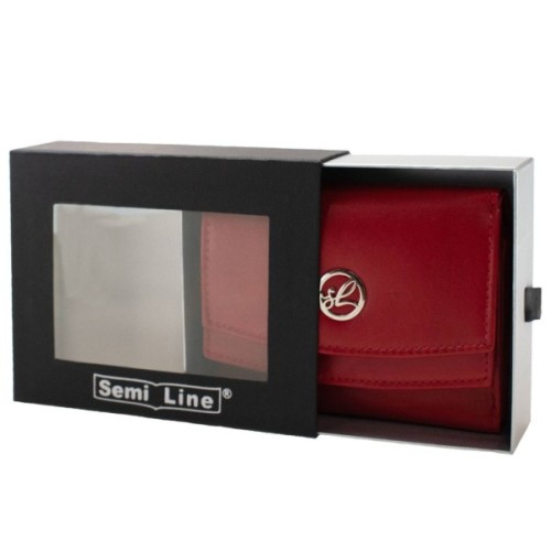 Гаманець Semi Line RFID Red (DAS303166)
