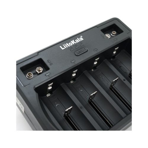 Зарядний пристрій для акумуляторів Liitokala 4 Slots, Ni-MH/Ni-CdAA,AAA,C, Li-ion/IMR32650,21700,18650 (Lii-D4)