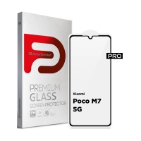 Скло захисне Armorstandart Pro Xiaomi Poco M7 5G Black (ARM85175)