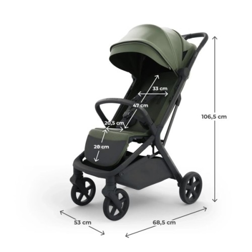 Коляска Kinderkraft Nubi 3 Mystic Green (KSNUBI03GRE0000) (5902533927487)