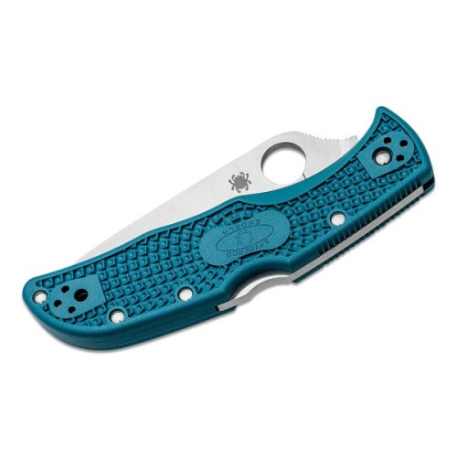 Ніж Spyderco Endela K390 Serrated Blue (C243FSK390)
