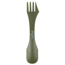 Ложка-виделка туристична Tribe Spork пластикова olive (T-FC-0031-olive)