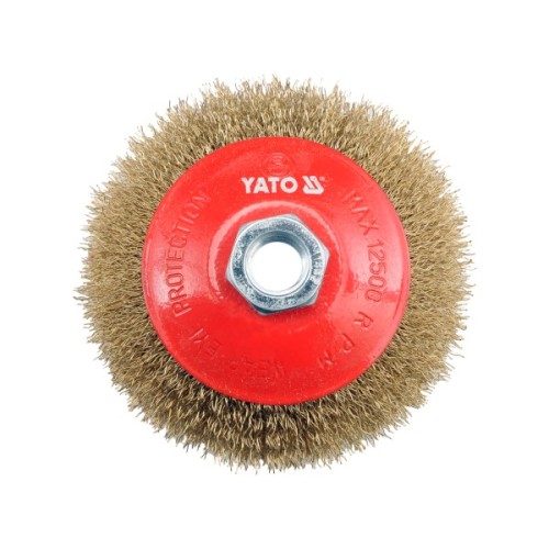 Щітка для електроінструменту Yato Кругова 100 мм YT-4761 (YT-4761)