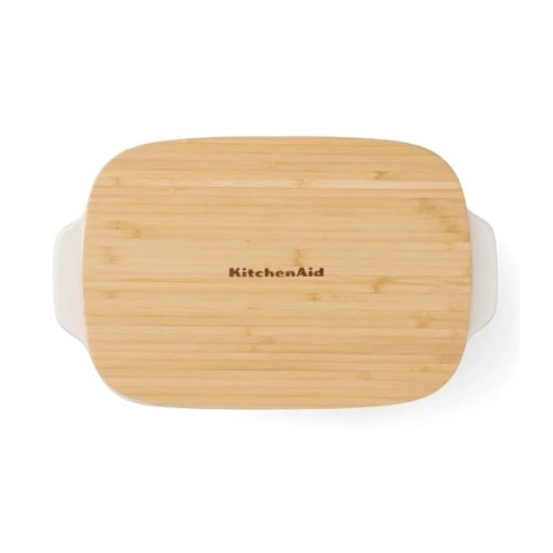 Форма для випікання KitchenAid з кришкою керамогранітна 1,9 л Фісташкова (CC007425-001)