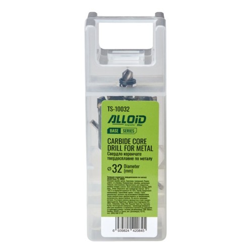 Свердло Alloid Base, корончате, твердосплавне, по металу, 32мм (TS-10032)