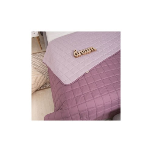 Покривало Viluta стьобане двустороннє Дует Пудрова троянда 210х240 (duet_pudtroyanda_210x240)