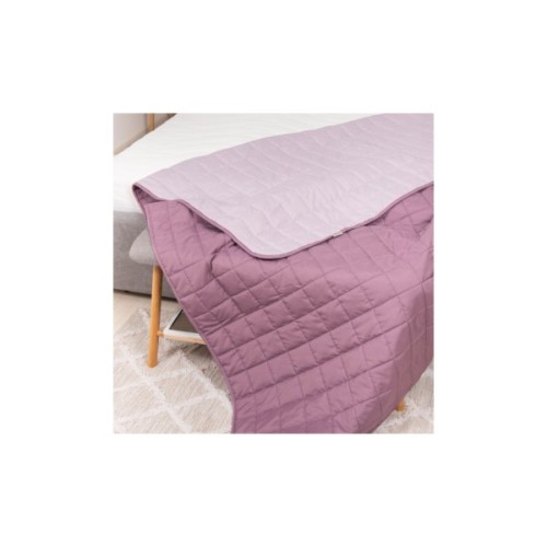 Покривало Viluta стьобане двустороннє Дует Пудрова троянда 210х240 (duet_pudtroyanda_210x240)