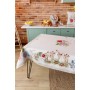 Скатертина Прованс гобеленова Гуси 135х350 см (034127)