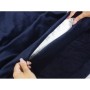 Постільна білизна MirSon Велюр Winter Frost 28-0006 Navy blue Velvet Односпальний (2200003998702)
