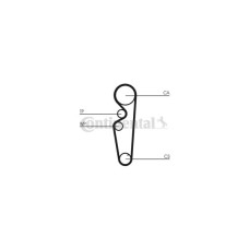 Ремінь ГРМ CONTITECH CT878