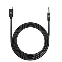Кабель мультимедійний USB-C to 3.5mm M 1.0m black Armorstandart (ARM76888)