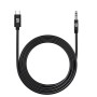 Кабель мультимедійний USB-C to 3.5mm M 1.0m black Armorstandart (ARM76888)