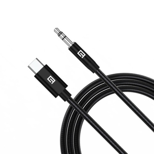 Кабель мультимедійний USB-C to 3.5mm M 1.0m black Armorstandart (ARM76888)