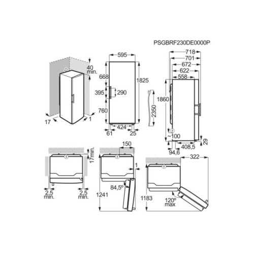 Морозильна камера Electrolux LUS7ME28X
