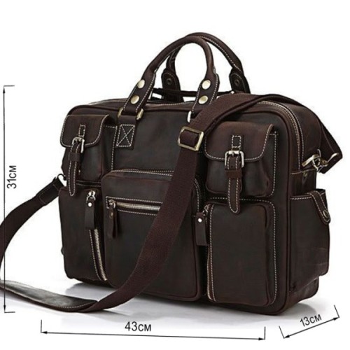 Сумка Vintage Коричнева (14052)