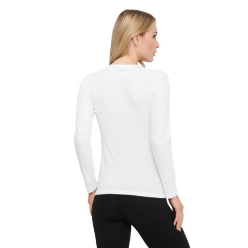 Лонгслів Kappa T-shirt Manica Lunga Girocollo K2601 Bianco білий S (8054954012710)