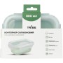 Харчовий контейнер Tribe Collapsible Container 800 мл силіконовий mint (T-FF-0028-mint)