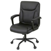 Офісне крісло Аклас Лівар TILT 10002M Чорний (PU Black) (00158598)