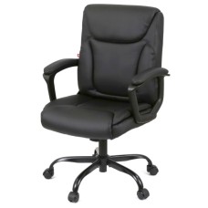 Офісне крісло Аклас Лівар TILT 10002M Чорний (PU Black) (00158598)