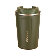 Термокружка Merlion 380 мл, зелена (Termo-304-380Gr)