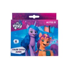 Крейда Kite кольорова Jumbo My Little Pony, 6 кольорів (LP24-073)