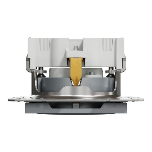 Розетка Schneider Electric ASFORA со штор. сталь (EPH2900262)