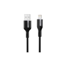 Дата кабель USB 2.0 AM to Lightning 1.0m 2.4A black Choetech (XAL-0003-BK-V2)