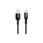 Дата кабель USB 2.0 AM to Lightning 1.0m 2.4A black Choetech (XAL-0003-BK-V2)