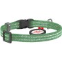 Нашийник для тварин WAUDOG Re-cotton з QR паспортом для котів та дрібних порід собак XS зелений (164018)