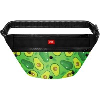Поясна сумка-бананка для собак WAUDOG Textile "Авокадо" 33х17х10 см (5697)