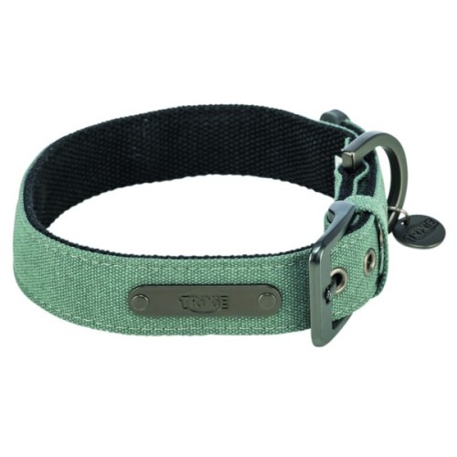 Нашийник для тварин Trixie CityStyle екстраширокий L–XL 50–57 см 35 мм світло-зелений (4053032681941)