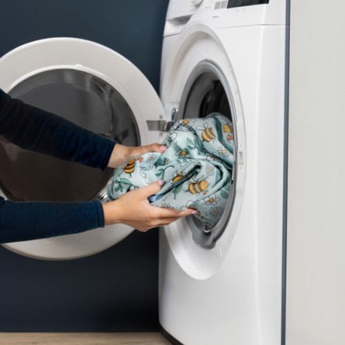 Пелюшки для собак MISOKO&CO Багаторазова з морськими кониками 40х50 см 1 шт рожева (HAINMSK70028)